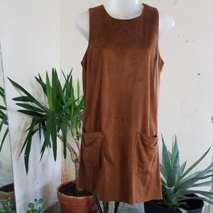 Forever21 Suede Chesnut dress